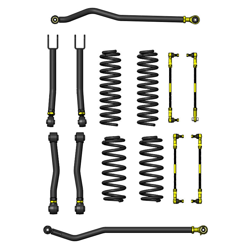 Clayton Off Road Lift Kits Jeep Wrangler 2.5 Inch Entry Level Lift Kit 2DR 2018+ JL Clayton Off Road - COR-2909002