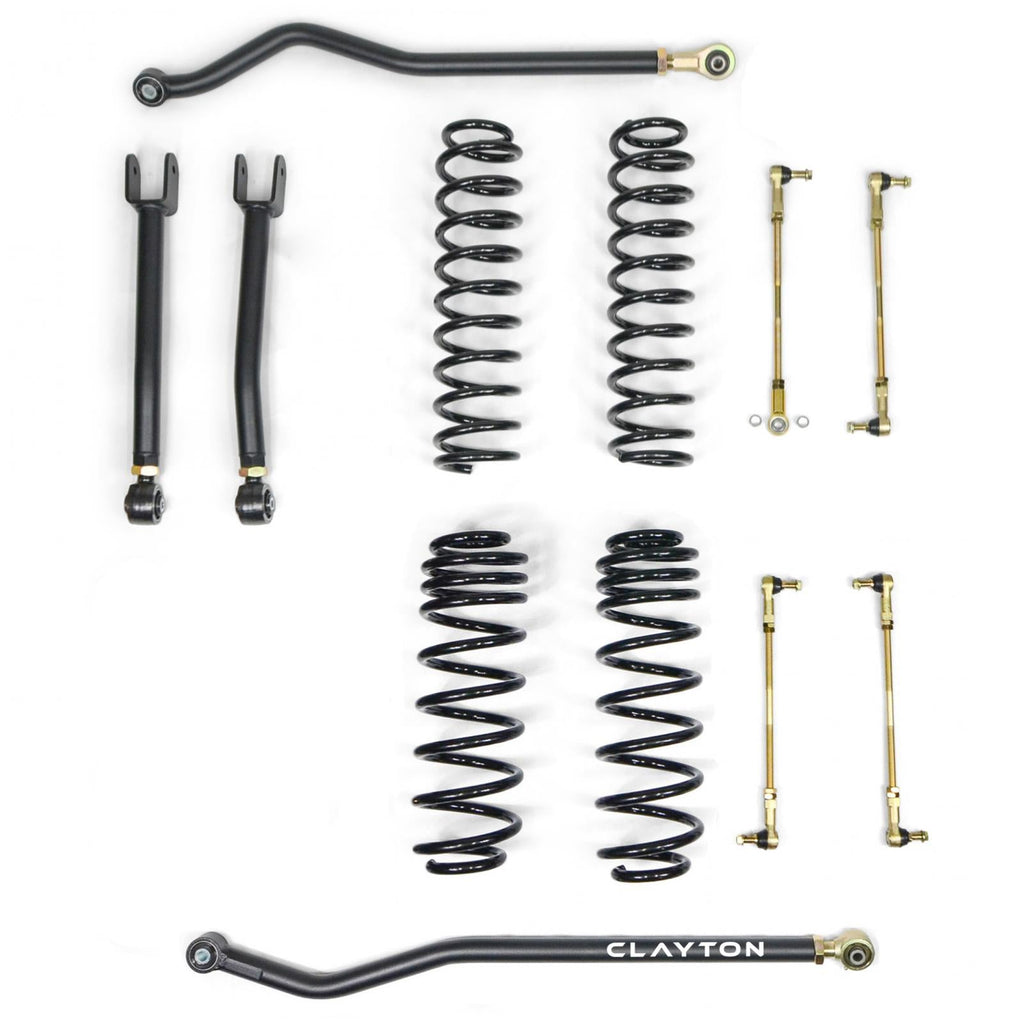 Clayton Off Road Lift Kits Jeep Wrangler 2.5 Inch Entry Level Lift Kit 4DR 2018+ JL Clayton Off Road - COR-2909004