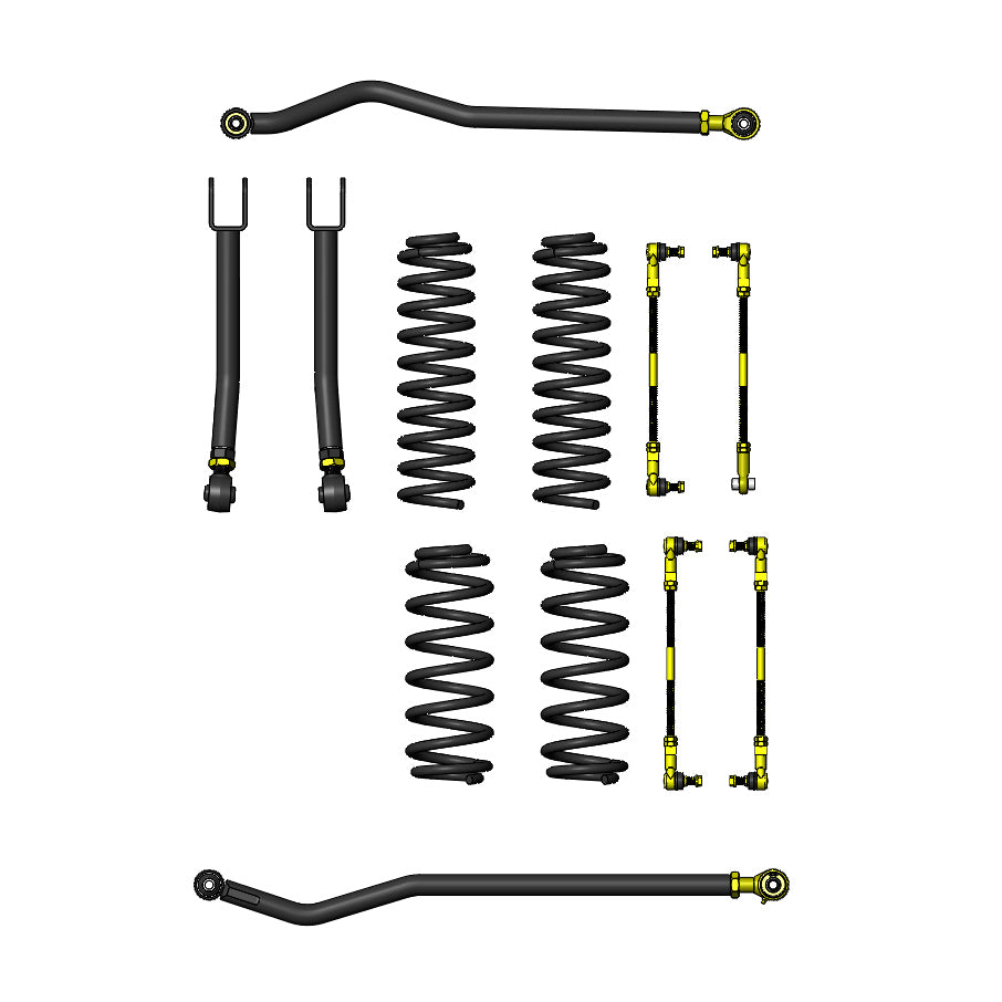 Clayton Off Road Lift Kits Jeep Wrangler 2.5 Inch Entry Level Lift Kit 4DR 2018+ JL Clayton Off Road - COR-2909004