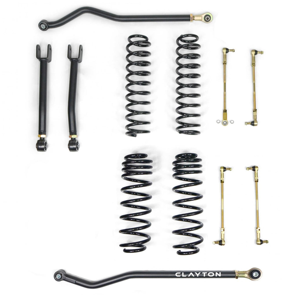 Clayton Off Road Lift Kits Jeep Wrangler Diesel 1.5 Inch Ride Right Plus Lift Kit 2018-Present Jeep Wrangler JL 4 Door Clayton Off Road - COR-2909101
