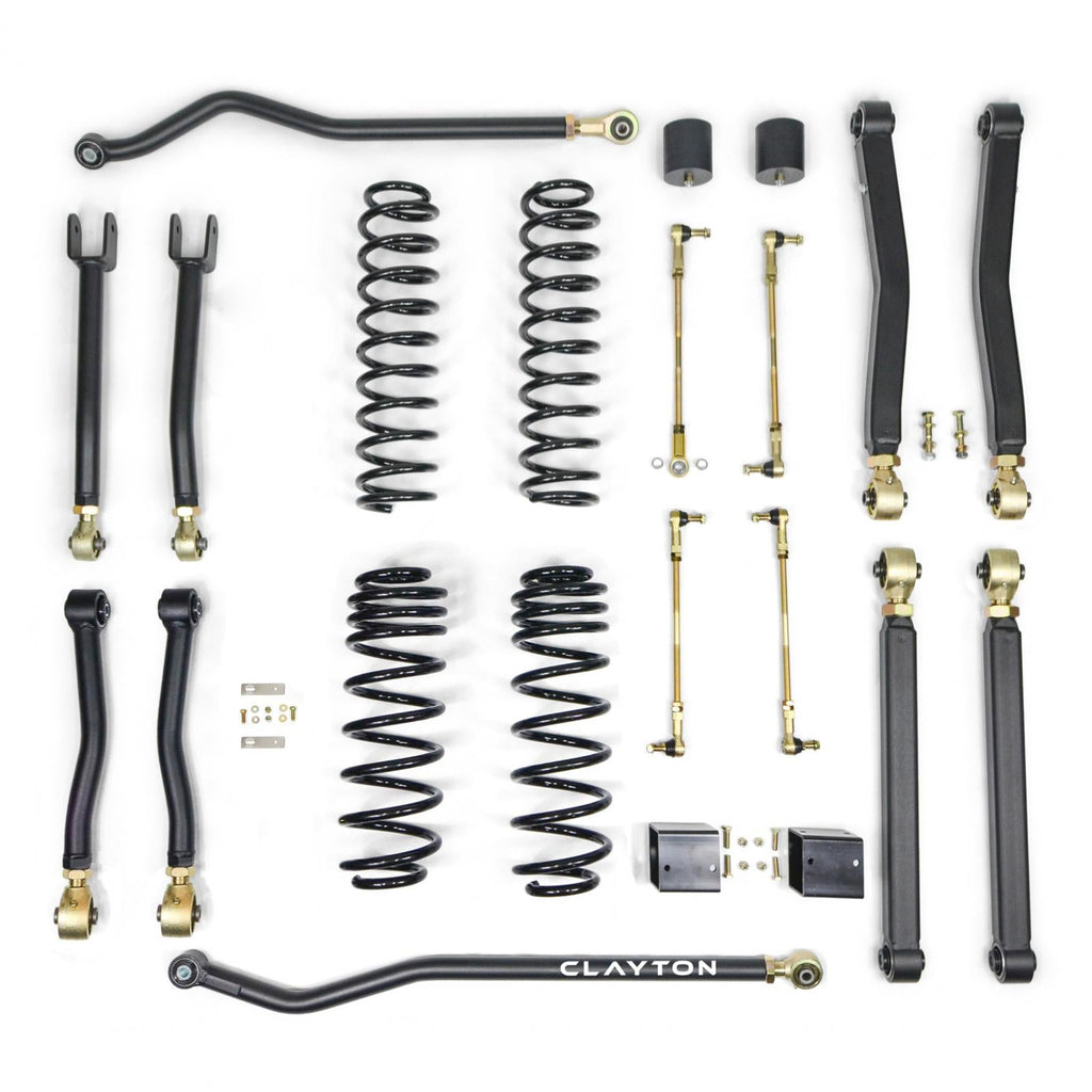 Clayton Off Road Lift Kits Jeep Wrangler Diesel 3.5 Inch Premium Lift Kit For 18+ Wranger JL Clayton Offroad - COR-2909135