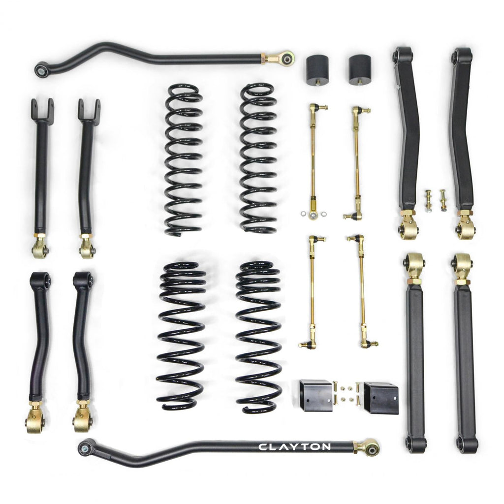 Clayton Off Road Lift Kits Wrangler JL 392 2.5 Inch Premium Lift Kit For 18-PresentWrangler JL Clayton Offroad - COR-2909325
