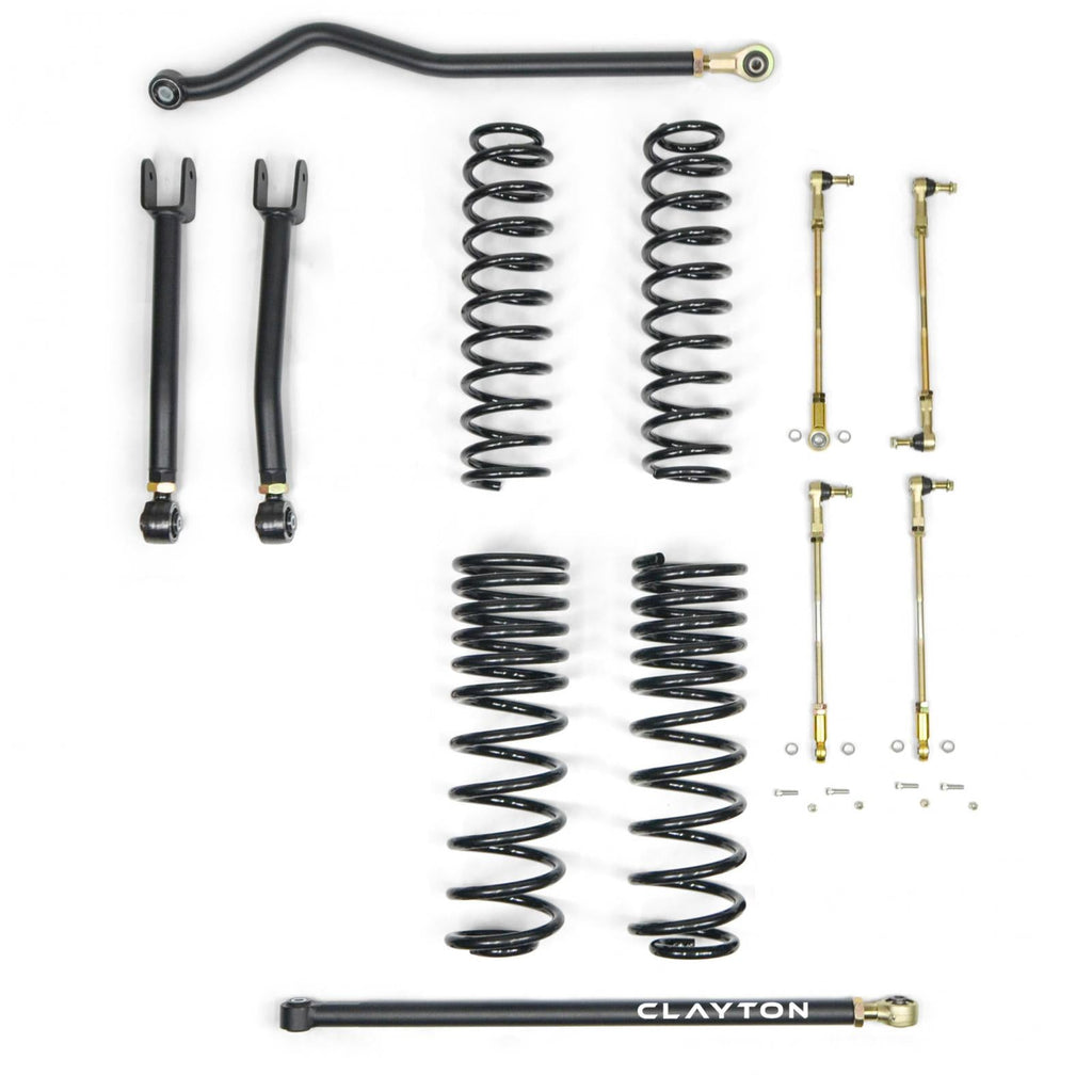 Clayton Off Road Lift Kits Jeep Gladiator 2.5 Inch Ride Right+ Lift Kit Fot 20+ Gladiator Clayton Offroad - COR-2910002