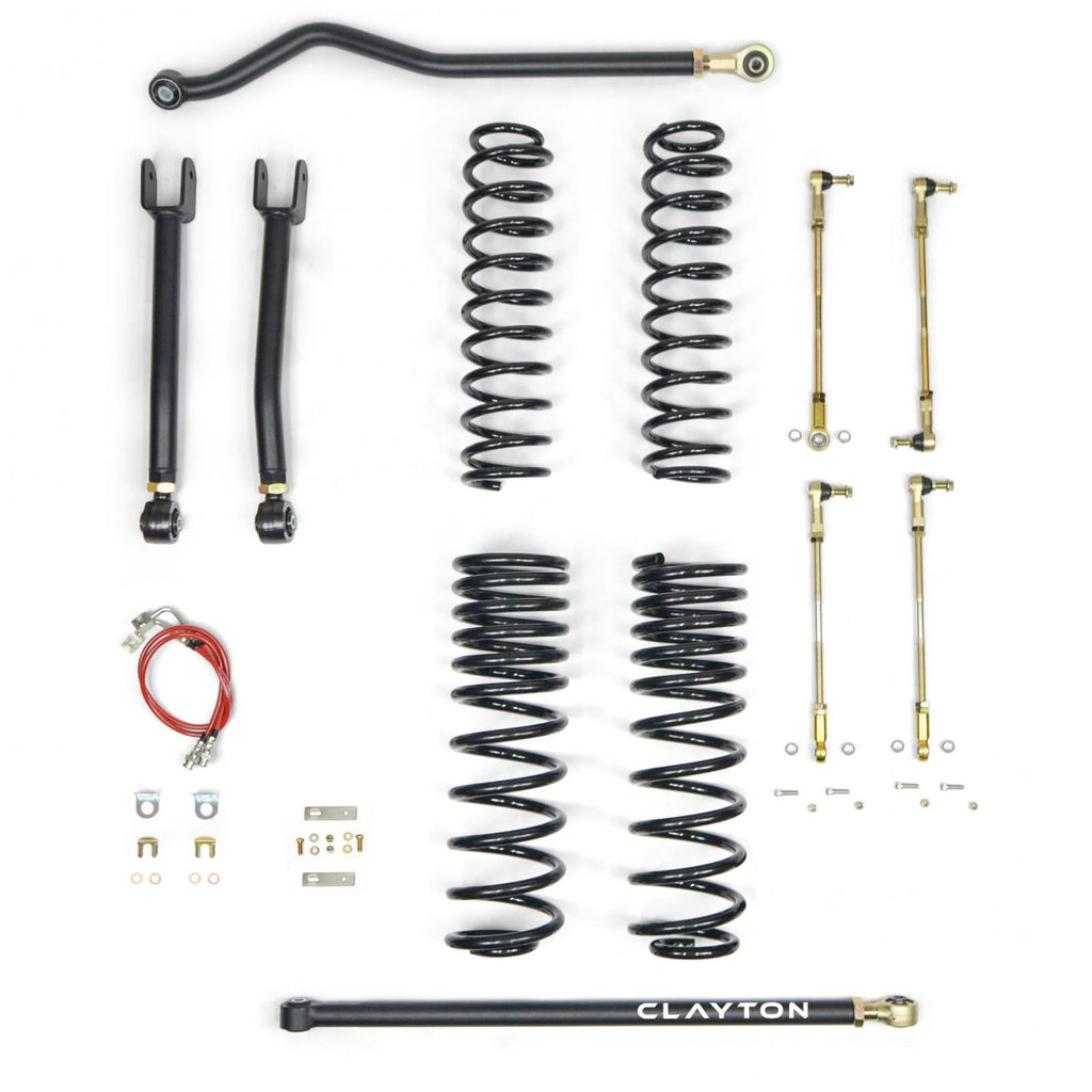 Clayton Off Road Lift Kits Jeep Gladiator Diesel  3.5 Inch  Ride Right+ Lift Kit 2020+ JT Clayton Off Road - COR-2910103