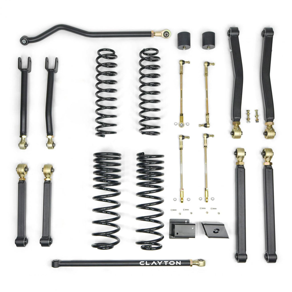 Clayton Off Road Lift Kits Jeep Gladiator Diesel 2.5 Inch Premium Lift Kit Clayton Off Road - COR-2910125