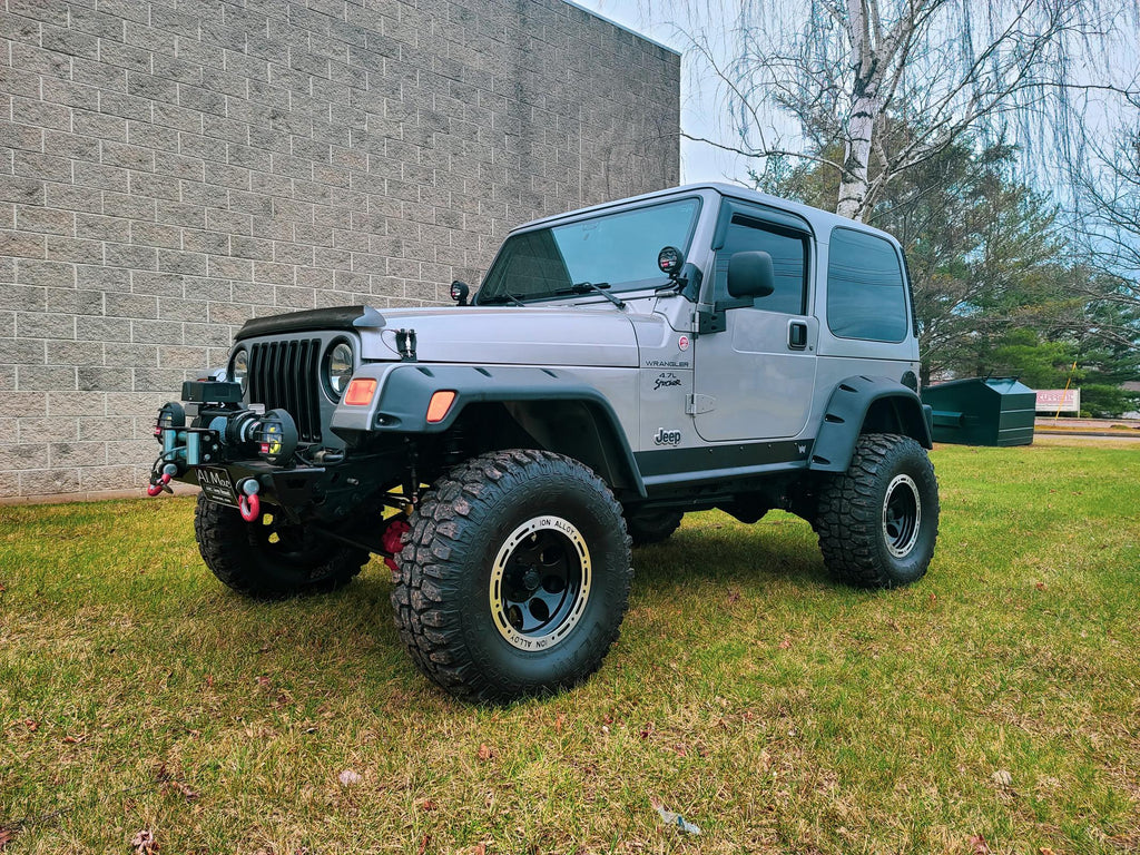 Clayton Off Road Lift Kits Jeep TJ 4.0 Inch Overland Plus Short Arm Lift Kit For 97-06 Wrangler TJ/LJ Clayton Offroad - COR-3005040