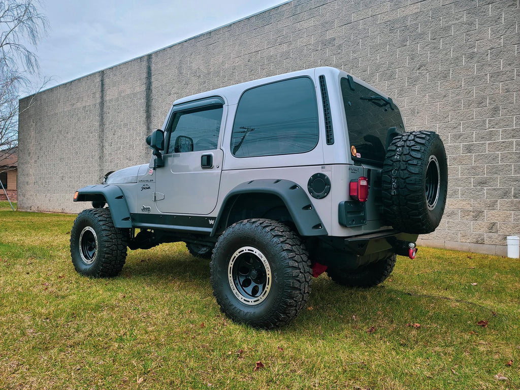 Clayton Off Road Lift Kits Jeep TJ 4.0 Inch Overland Plus Short Arm Lift Kit For 97-06 Wrangler TJ/LJ Clayton Offroad - COR-3005040