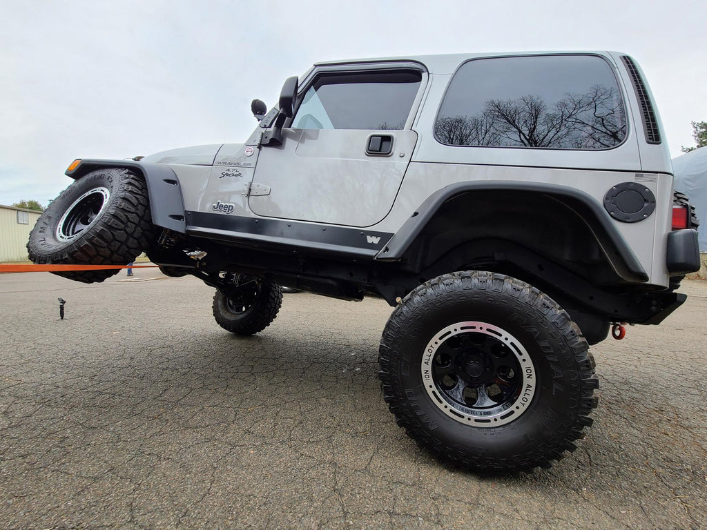 Clayton Off Road Lift Kits Jeep TJ 4.0 Inch Overland Plus Short Arm Lift Kit For 97-06 Wrangler TJ/LJ Clayton Offroad - COR-3005040