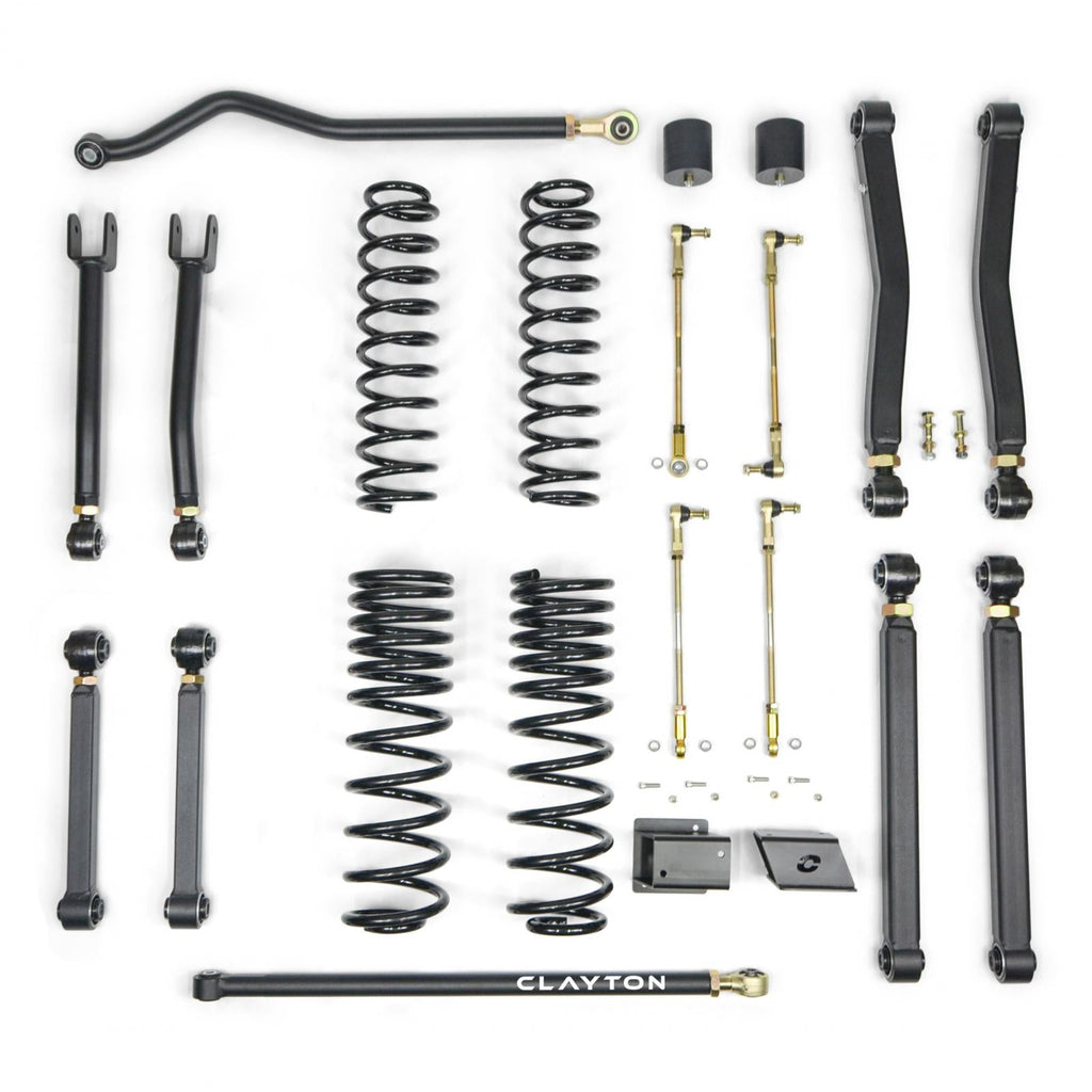 Clayton Off Road Lift Kits Jeep Gladiator Diesel  2.5 Inch Overland Plus Lift Kit 2020+ JT Clayton Off Road - COR-3010125