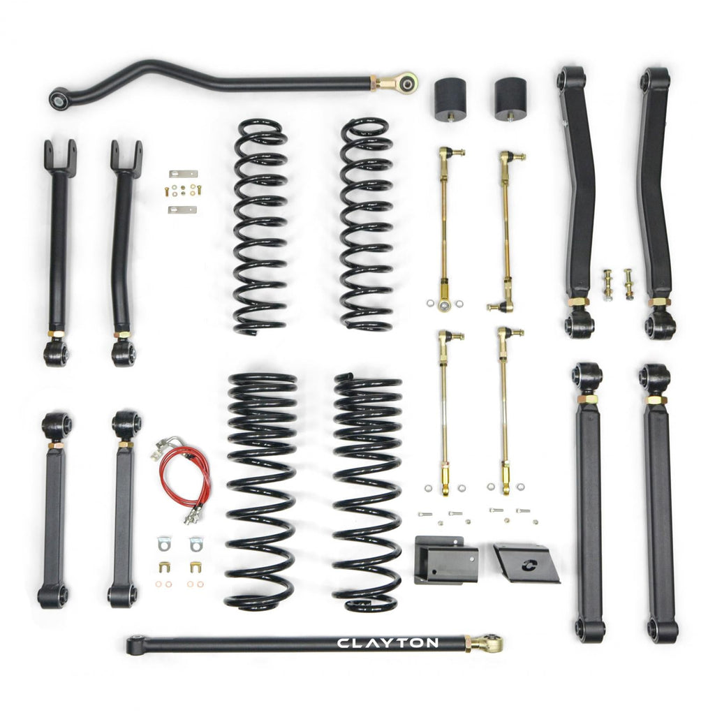 Clayton Off Road Lift Kits Jeep Gladiator Diesel  3.5 Inch Overland Plus Lift Kit 2020+ JT Clayton Off Road - COR-3010135