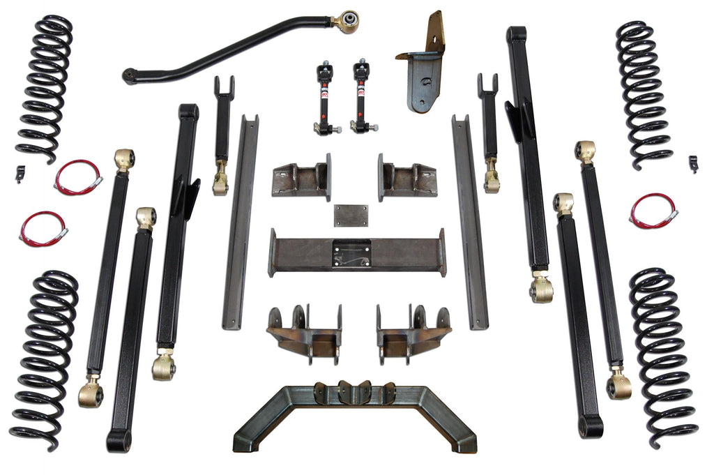 Clayton Off Road Long Arm Lift Kits Jeep Grand Cherokee 5.0 Inch Long Arm Lift Kit 93-98 ZJ Clayton Off Road - COR-3204002