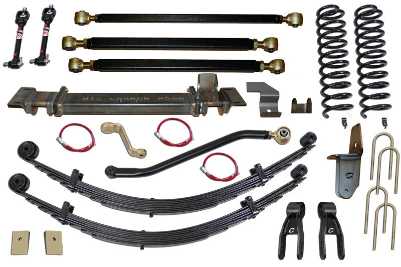 Clayton Off Road Long Arm Lift Kits Jeep Cherokee 8.0 Inch Pro Series 3 Link Long Arm Lift Kit 84-01 XJ Clayton Off Road - COR-3601031