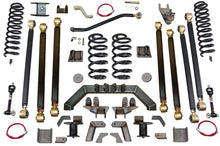 Load image into Gallery viewer, Clayton Off Road Lift Kits Jeep Wrangler 4.0 Inch Pro Series 3 Link Long Arm Lift Kit W/Rear 5 Inch Stretch 97-06 Wrangler TJ Clayton Off Road - COR-3605112