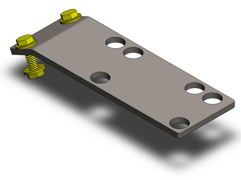 Clayton Off Road Skid Plates Jeep Wrangler Rubicon Compressor Skid Plate Mount   Clayton Off Road - COR-4100100