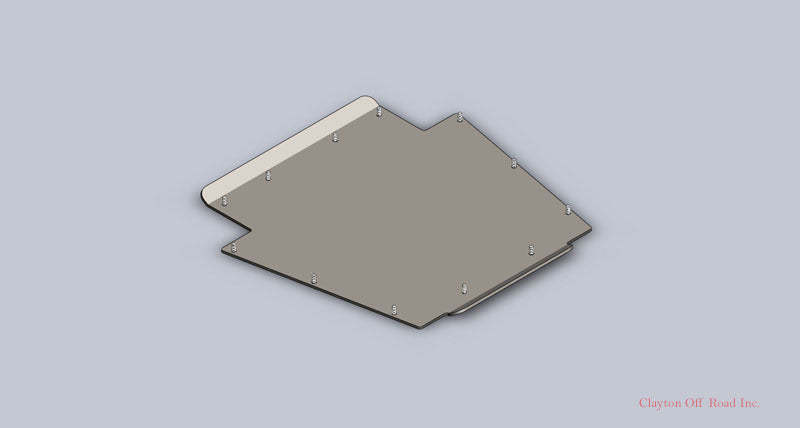 Clayton Off Road Skid Plates Jeep Cherokee Transfer Case Skid Plate 1984-2001 XJ Clayton Off Road - COR-4101100