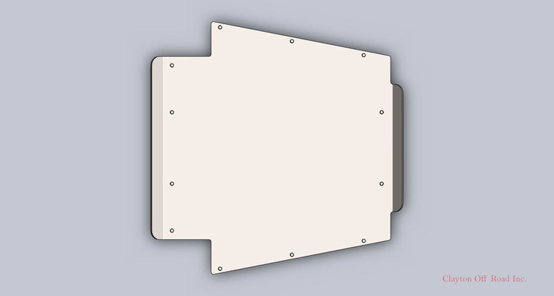 Clayton Off Road Skid Plates Jeep Cherokee Transfer Case Skid Plate 1984-2001 XJ Clayton Off Road - COR-4101100