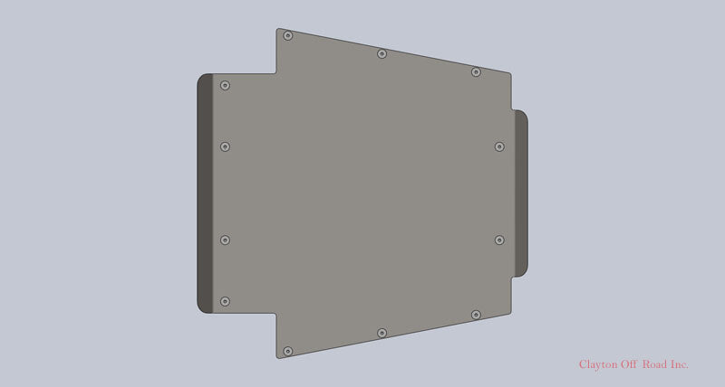 Clayton Off Road Skid Plates Jeep Cherokee Transfer Case Skid Plate 1984-2001 XJ Clayton Off Road - COR-4101100