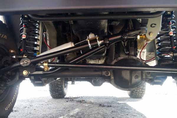 Clayton Off Road Track Bar Jeep Adjustable Front Track Bar For 84-06 Jeep TJ/LJ/XJ/ZJ Clayton Offroad - COR-4500205