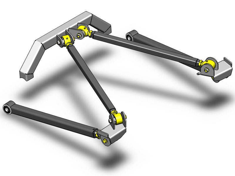 Clayton Off Road Long Arm Upgrade Kits Jeep Wrangler Rear Long Arm Upgrade Kit 97-06 TJ Clayton Off Road - COR-4805003