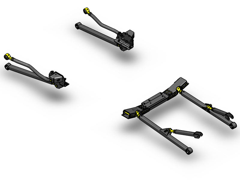 Clayton Off Road Long Arm Upgrade Kits Jeep Wrangler Long Arm Upgrade Kit 07-18 JK Clayton Off Road - COR-4808322