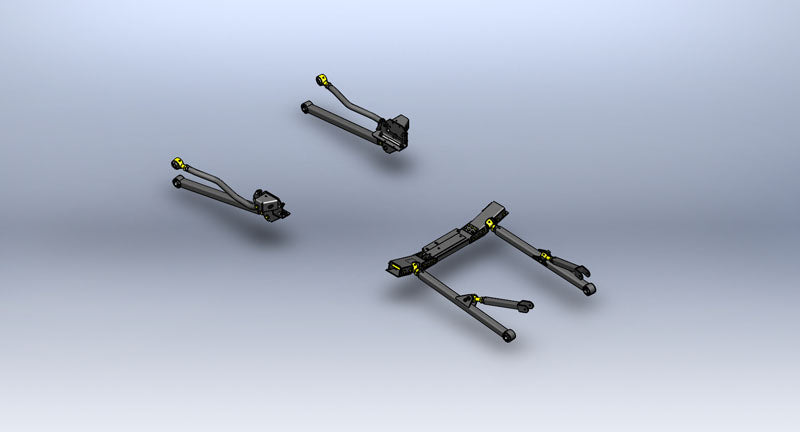 Clayton Off Road Long Arm Upgrade Kits Jeep Wrangler Long Arm Upgrade Kit 07-18 JK Clayton Off Road - COR-4808322