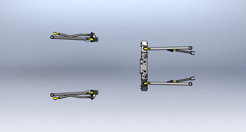 Clayton Off Road Long Arm Upgrade Kits Jeep Wrangler Long Arm Upgrade Kit 07-18 JK Clayton Off Road - COR-4808322