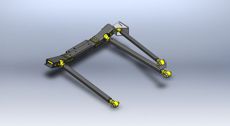 Clayton Off Road Long Arm Upgrade Kits Jeep Wrangler Pro Series 3 Link Front Long Arm Upgrade Kit 07-18 JK Clayton Off Road - COR-4808412