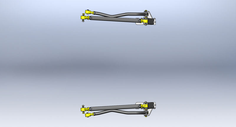 Clayton Off Road Long Arm Upgrade Kits Jeep Wrangler Pro Series Rear Long Arm Upgrade Kit 2007-2018 JK Clayton Off Road - COR-4808420