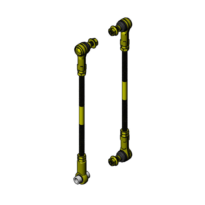 Clayton Off Road Sway Bar Link Jeep Wrangler Adjustable Front Sway Bar End Links 18 and Up JL/Gladiator Clayton Off Road - COR-5109100