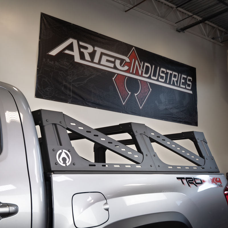 Artec Industries Truck Bed Rack Tacoma 3G Mid Height Bed Rack For 16-Pres Tacoma Aluminum Artec Industries - CR1006