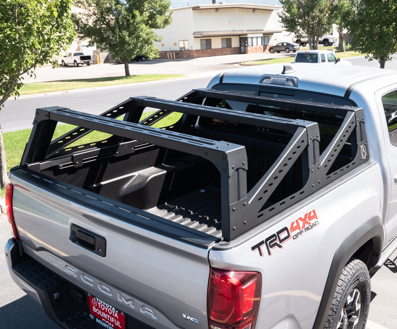 Artec Industries Truck Bed Rack Tacoma 3G Mid Height Bed Rack For 16-Pres Tacoma Aluminum Artec Industries - CR1006