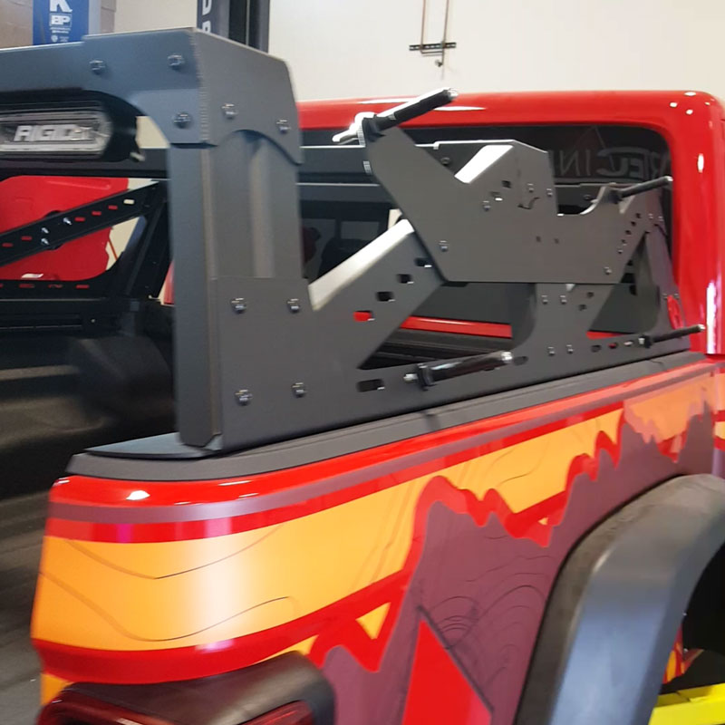 Artec Industries Truck Bed Rack Mount MaxTrax Bracket Artec Industries - CR1007