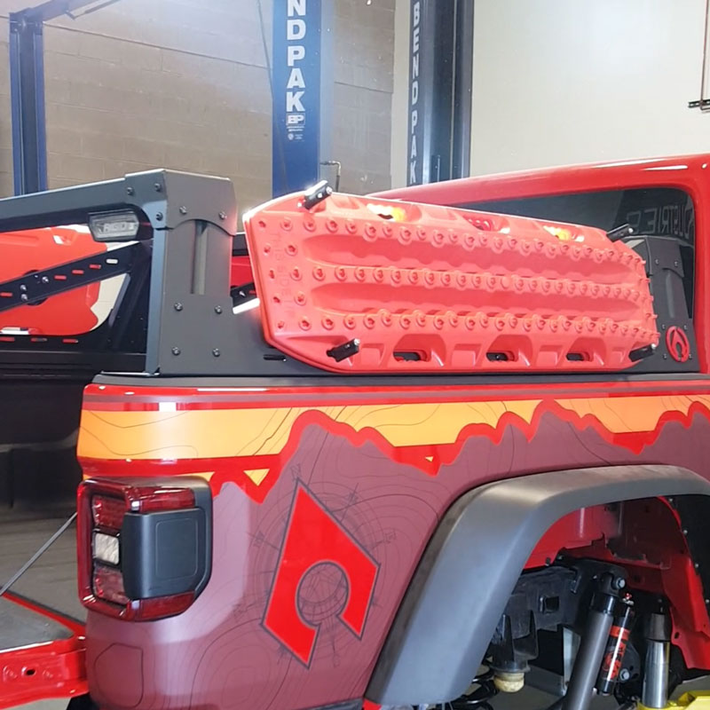 Artec Industries Truck Bed Rack Mount MaxTrax Bracket Artec Industries - CR1007