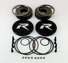 Load image into Gallery viewer, Revolution Gear &amp; Axle Front Axle Kits Drive Flange Kit Dana 60 35  Spline w/Hardware and Black Caps Revolution Gear - D60-Flange-Kit