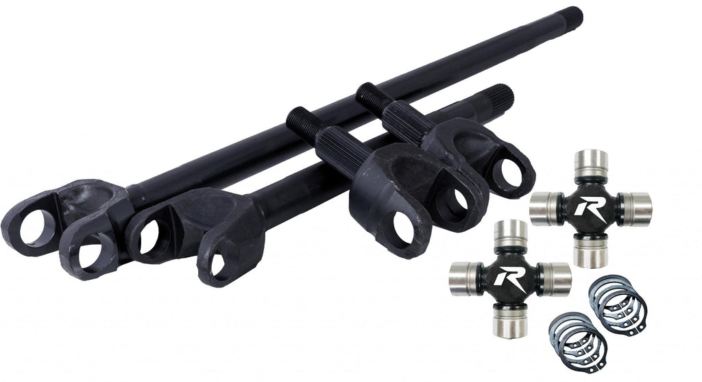 Revolution Gear & Axle Front Axle Kits Discovery Series JK Dana 44 4340 Chromoly HD Front Axle Kit, Larger 1350 Style HD Chromoly U-Joints, Revolution Gear and Axle - DC-D44-JK-HD