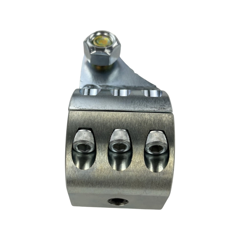 Apex Chassis HD Steering Apex Chassis Heavy Duty Stabilizer Clamp Double Shear Hydro Assist  Zinc 2 Inch ID - DC105