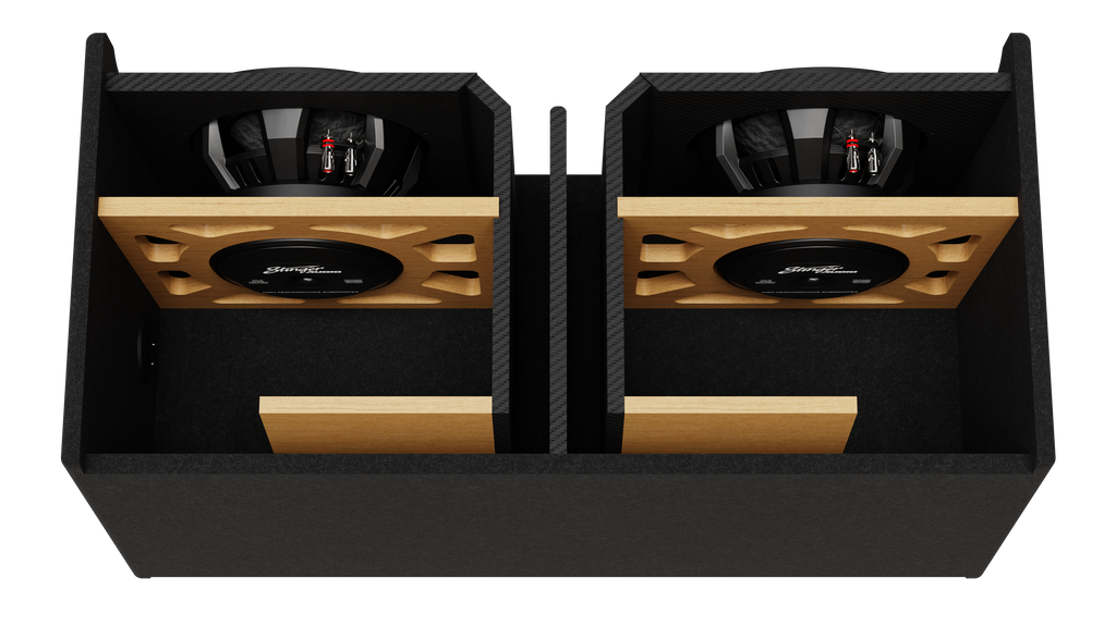 Stinger Off-Road Audio Dual 10" 3,000 Watt DC2 Series Peak Power Loaded Vented Subwoofer Enclosure (1 Ω)