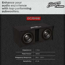 Load image into Gallery viewer, Stinger Off-Road Audio Dual 10" 3,000 Watt DC2 Series Peak Power Loaded Vented Subwoofer Enclosure (1 Ω)