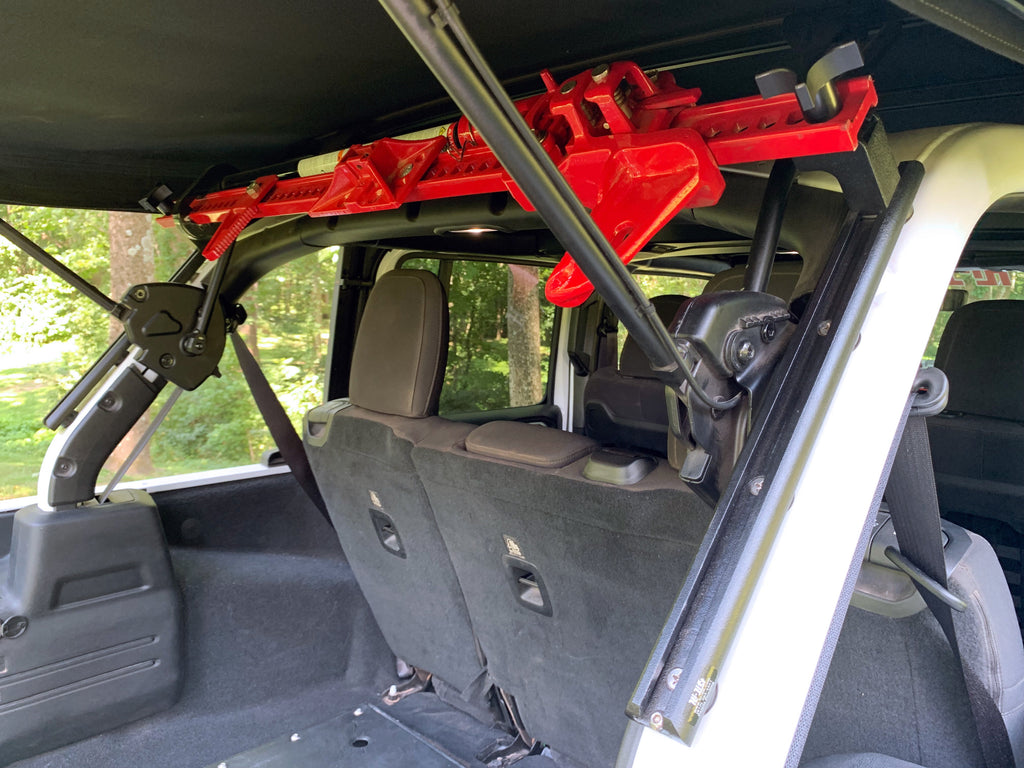 Hi-lift Jack Floor Jack Bracket Designed to mount and secure your Hi-Lift Jack - TT-1000