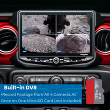 Load image into Gallery viewer, Stinger Off-Road Safety Universal Off-Road Underbody Four-Camera Kit with Built-in DVR