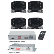 Load image into Gallery viewer, Stinger Off-Road Safety Universal Off-Road Underbody Four-Camera Kit with Built-in DVR