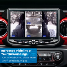 Load image into Gallery viewer, Stinger Off-Road Safety Universal Off-Road Underbody Four-Camera Kit with Built-in DVR