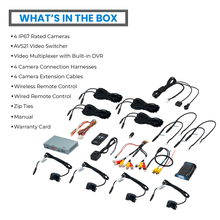 Load image into Gallery viewer, Stinger Off-Road Safety Universal Off-Road Underbody Four-Camera Kit with Built-in DVR