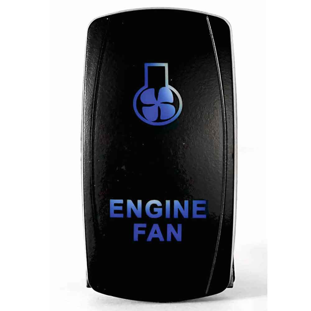 Quake LED Rocker Type Switch Give the vehicles switches some style with Quake LEDs Two-Way Rocker Switches - QRS318