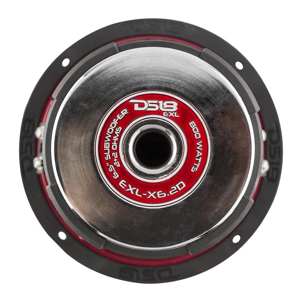 DS18 Subwoofer EXL-X 6.5 Inch Subwoofer 800 Watts Dvc 2-Ohms DS18 - EXL-X6.2D