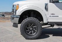 Load image into Gallery viewer, Rough Country Fender Flares Pocket Fender Flares Flat Black Ford Super Duty 2WD/4WD (17-22) Rough Country - F-F21112A