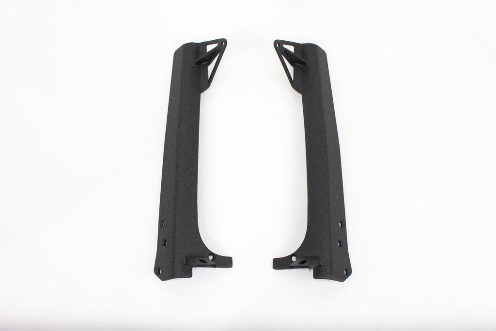 Fishbone Offroad Mounting Brackets(Lighting) Jeep TJ 52 Inch Light Bar Bracket 97-06 Wrangler TJ Black Textured Powdercoat Fishbone Offroad - FB21057