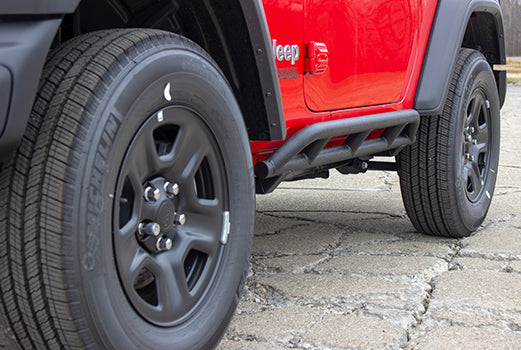 Fishbone Offroad Rocker Guards Jeep JL Rocker Guards 18-Pres Wrangler JL 4 Door Fishbone - FB21096