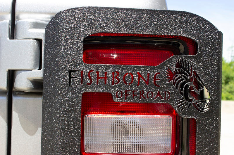 Fishbone Offroad Tail Light Cover Jeep JL Tail Light Guards For 18-Pres Wrangler JL Fishbone Offroad - FB21119