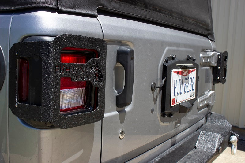 Fishbone Offroad Tail Light Cover Jeep JL Tail Light Guards For 18-Pres Wrangler JL Fishbone Offroad - FB21119